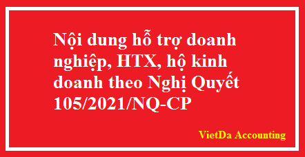 Ho tro DN HTX HKD theo NQ 105